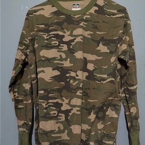 Camouflage Long Sleeve Shirt